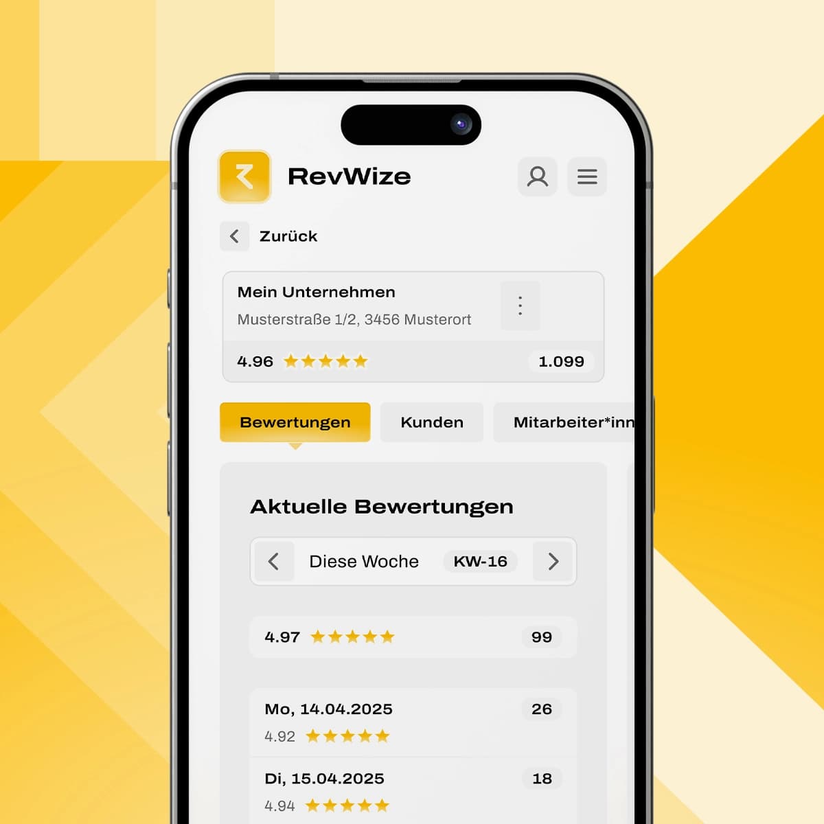 RevWize Dashboard Preview