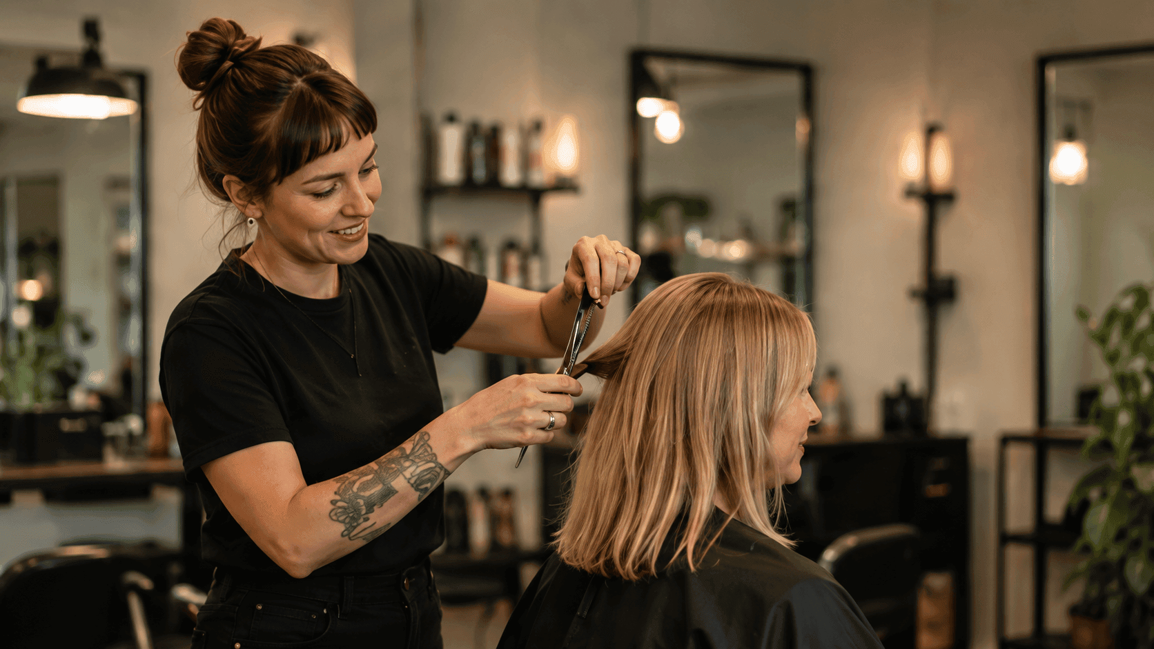 Solution for hairdressers