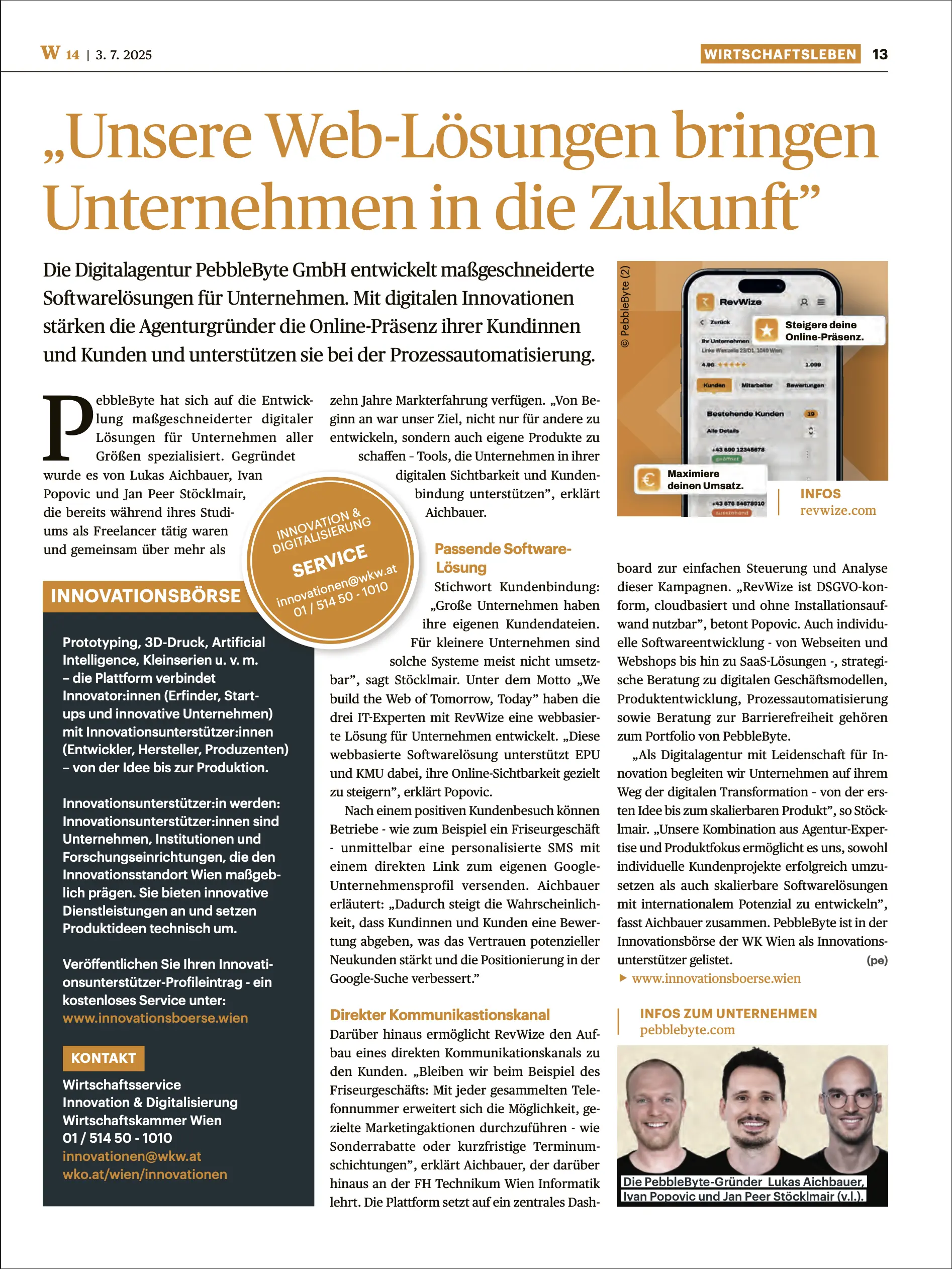 Wiener Wirtschaft 03.07.2025 - Page 13